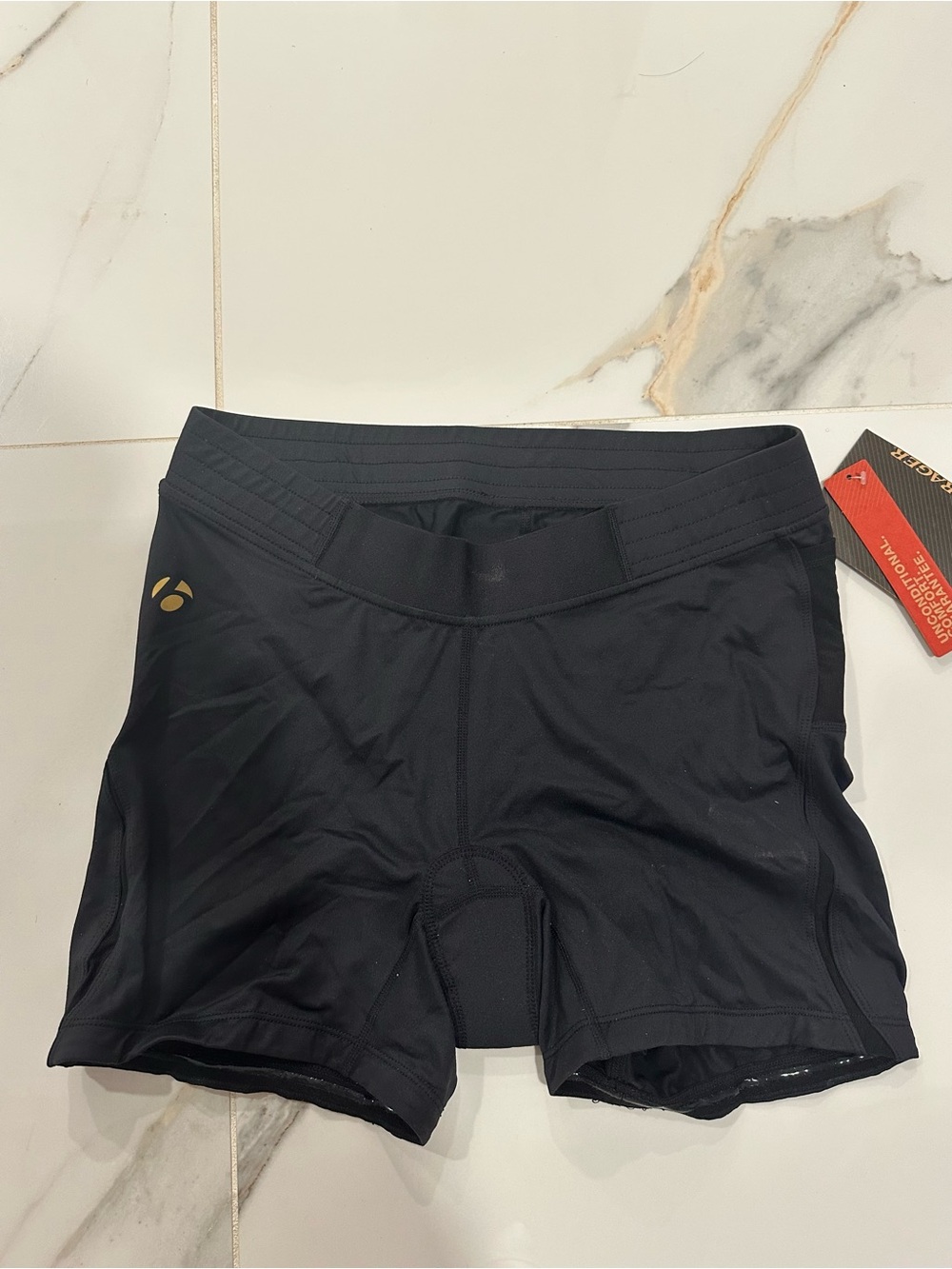 Women's Black Padded Cycling Shorts